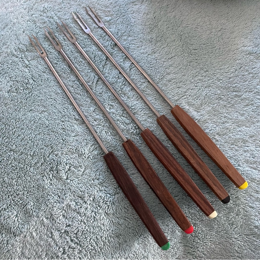 Vintage Fondue Forks